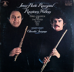 Three Concertos for Two Flutes: Rampal - Wilson